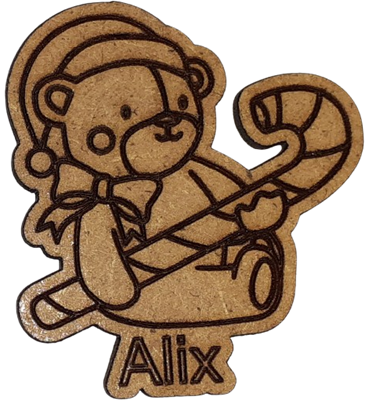 Magnet - Ourson personnalisable